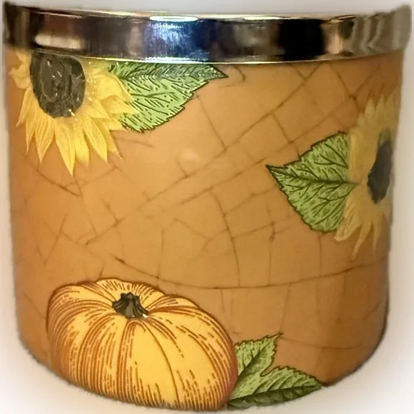 🎃BATH AND BODY WORKS🎃Pumpkin Spice Latte 3-Wick Candle/NWT - Picture 5 of 6